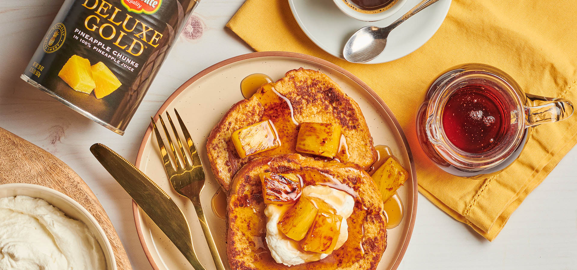 Pineapple French Toast Recipe & Instructions Del Monte®